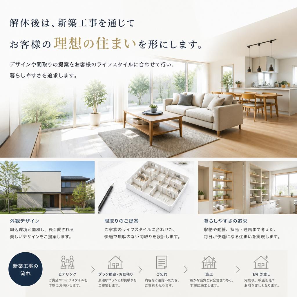 新築で叶える理想の住まい