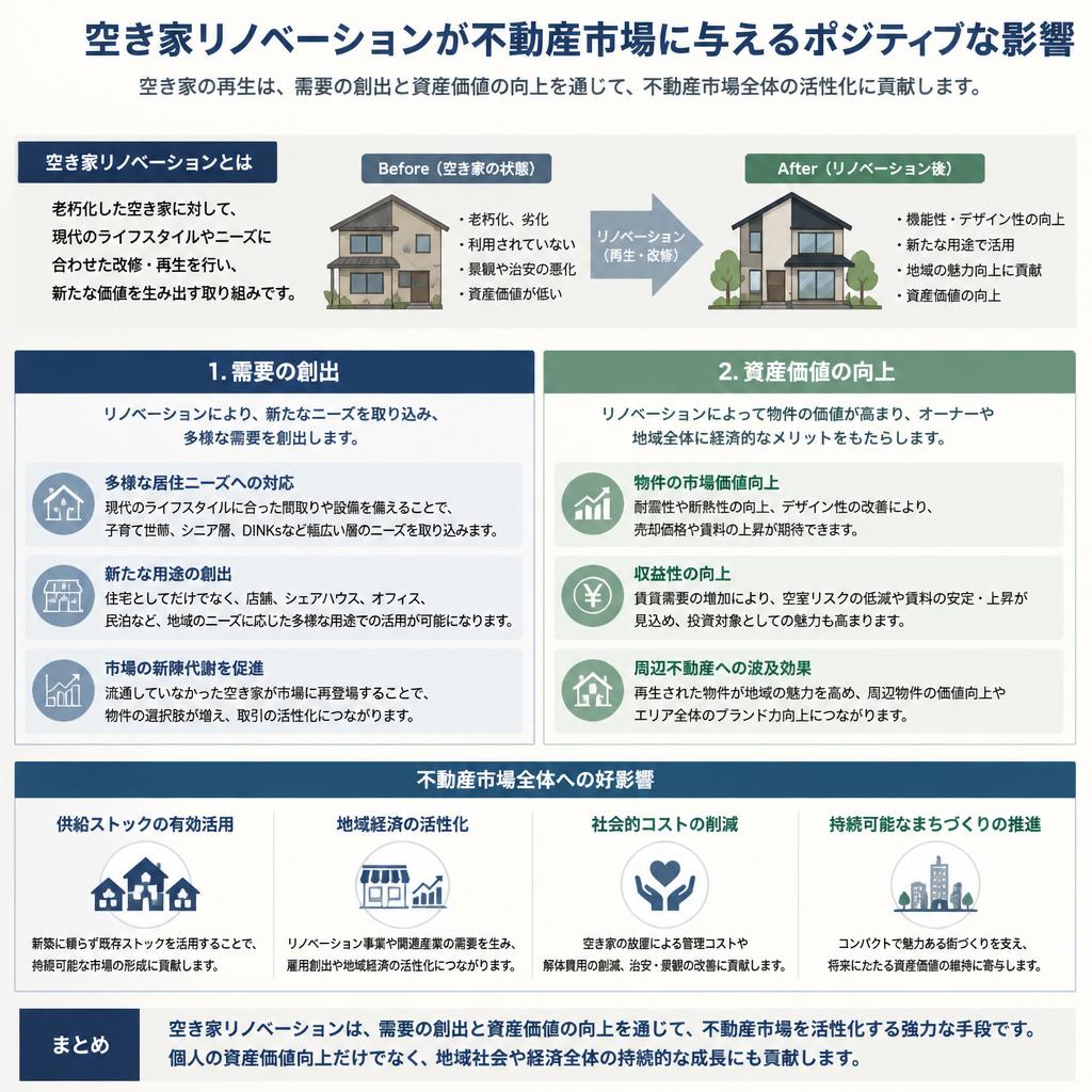 不動産市場への影響