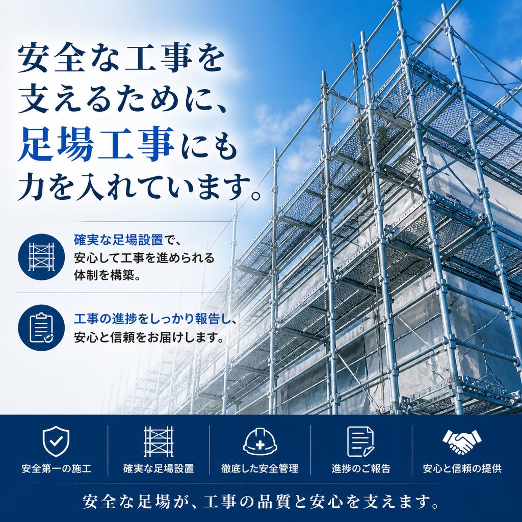 足場設置のプロフェッショナル