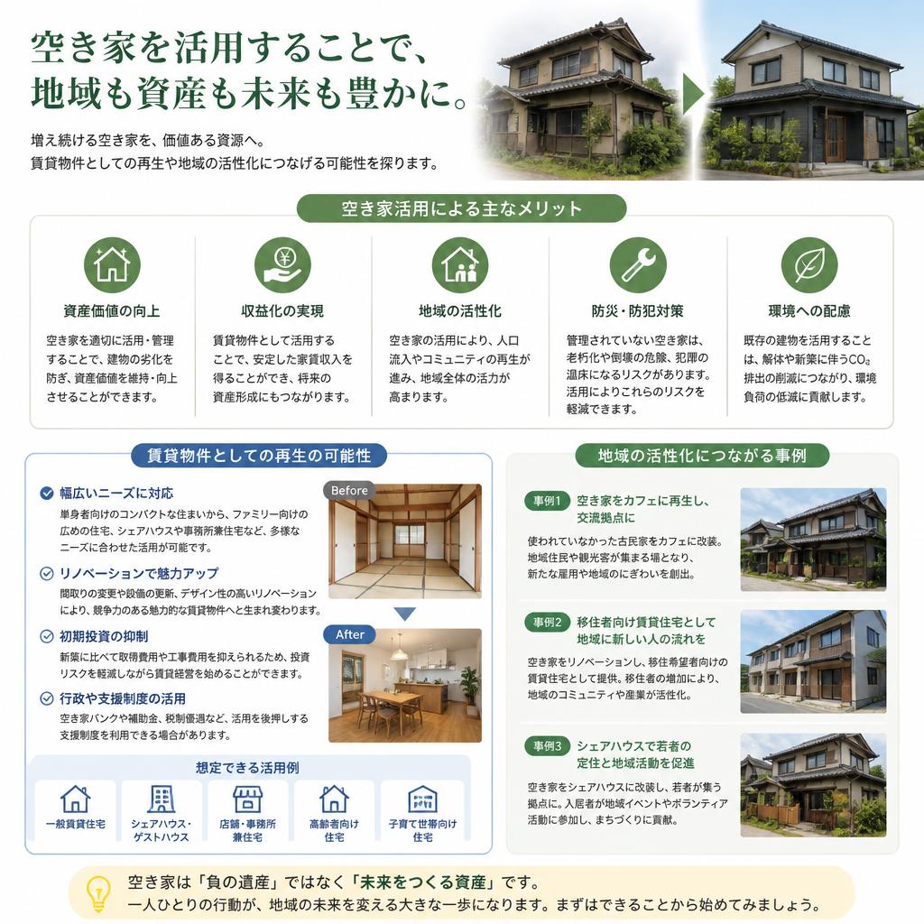 空き家の土地活用の可能性