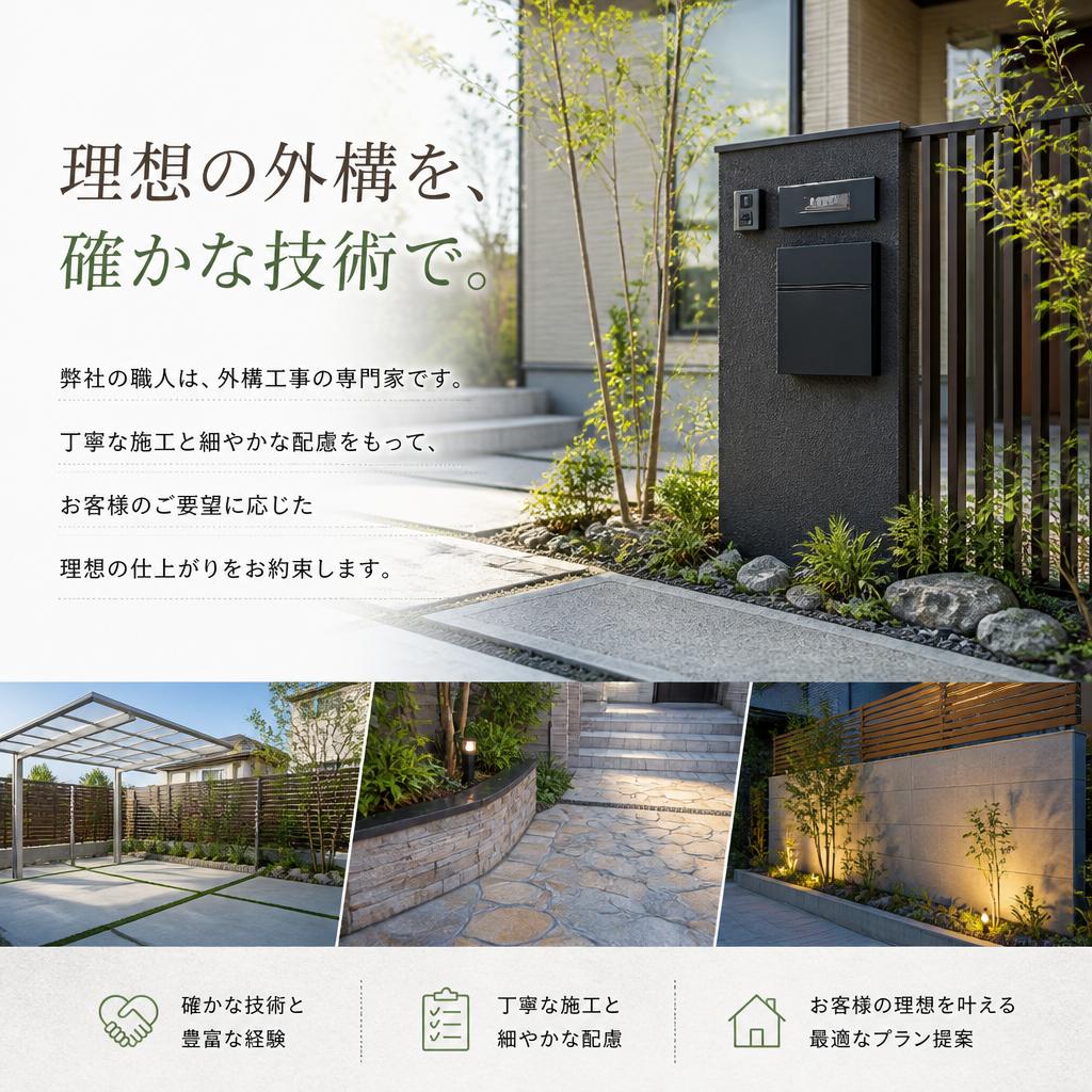 経験豊富なプロによる施工
