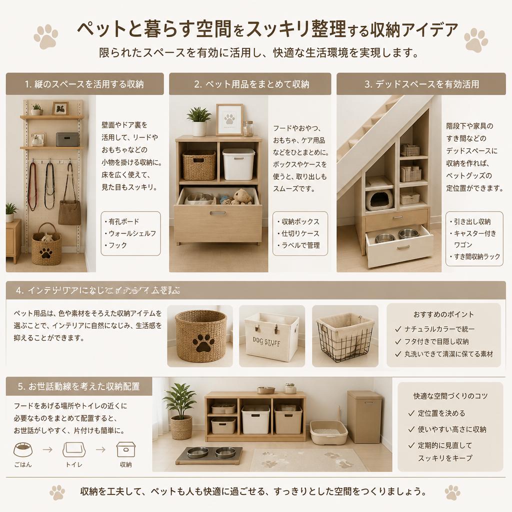 整理収納でスッキリ快適