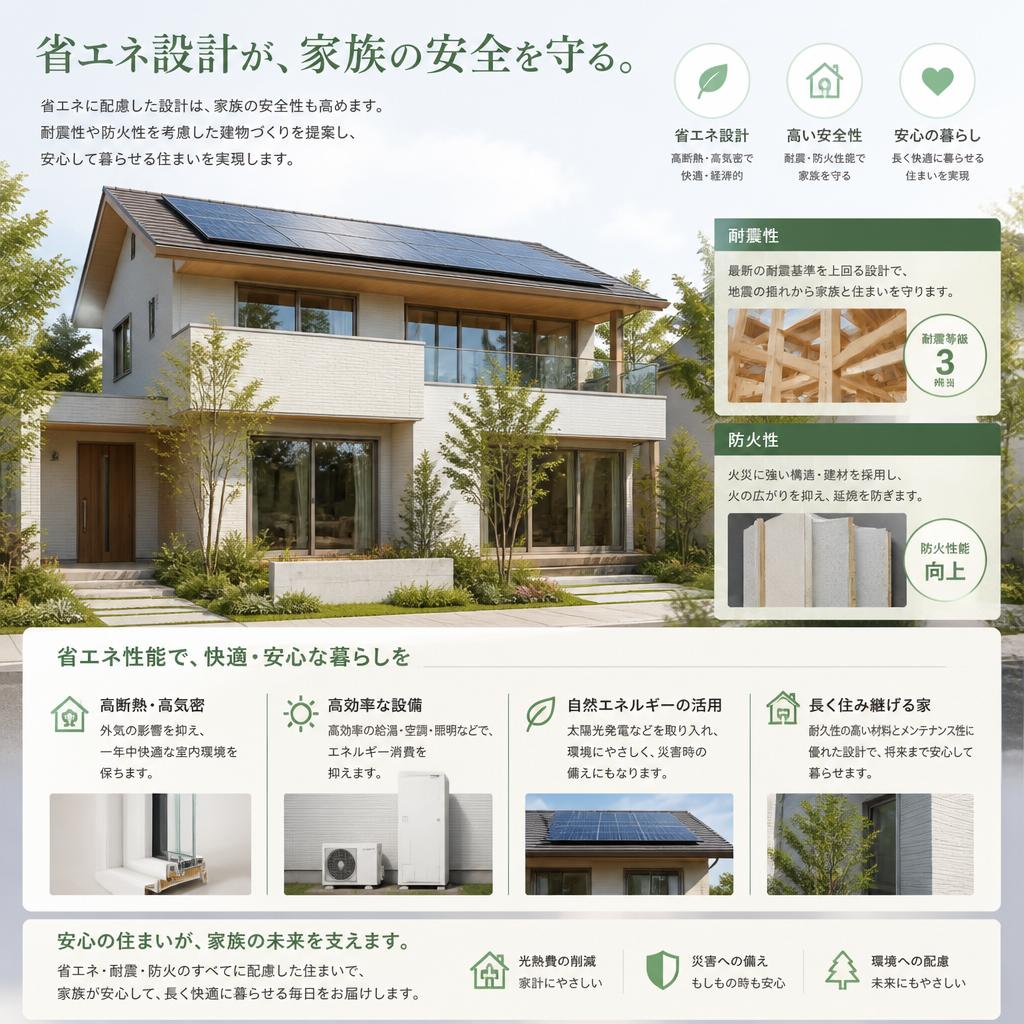 家庭の安全を守る設計と技術