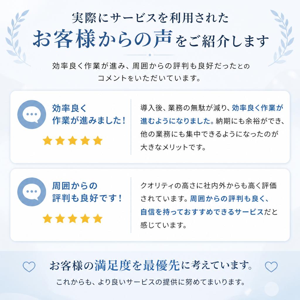 お客様の声