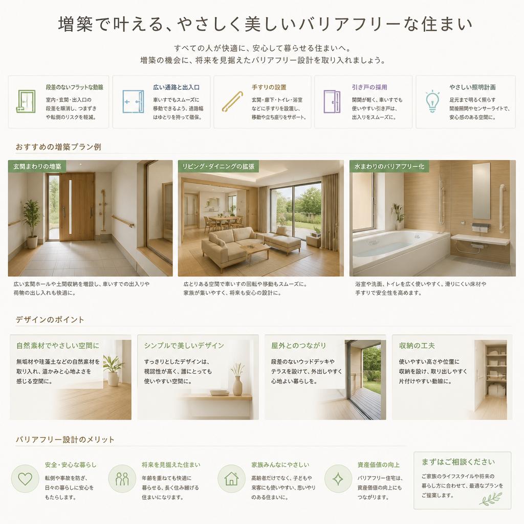 4. おすすめのバリアフリー機能とデザイン