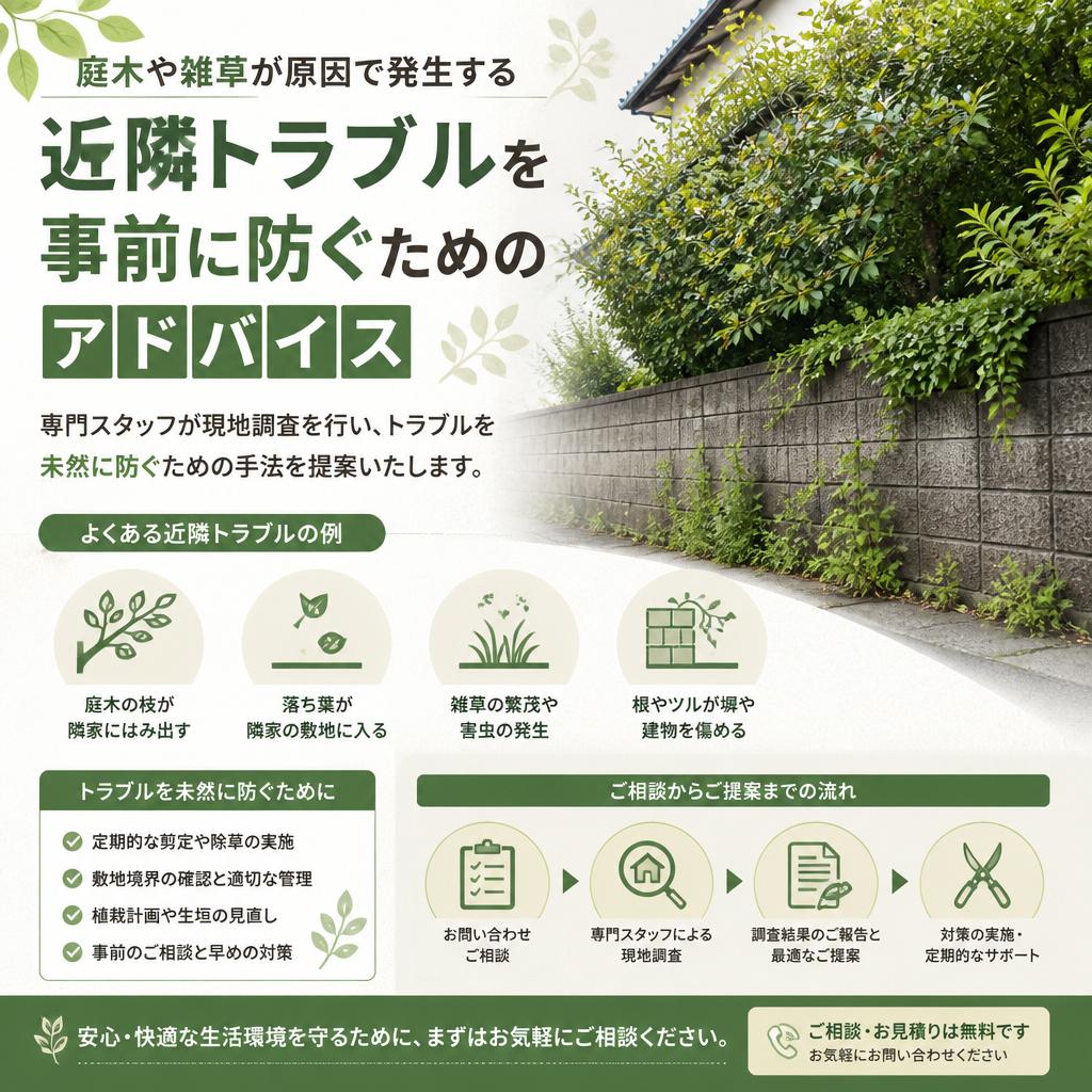 近隣トラブルの対策