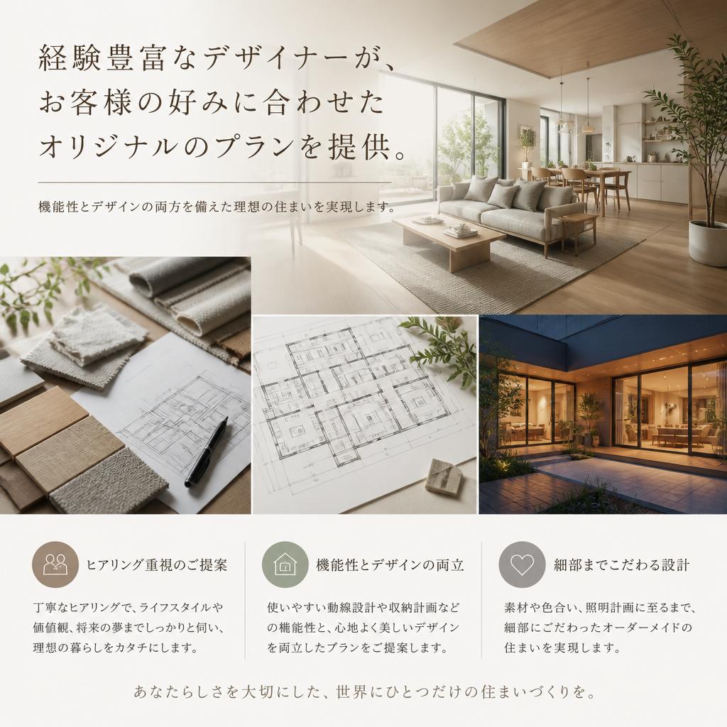 専門家による建築デザイン