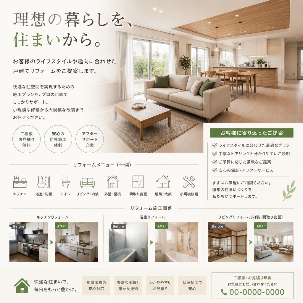 2. 諦めない！理想の戸建てリフォーム