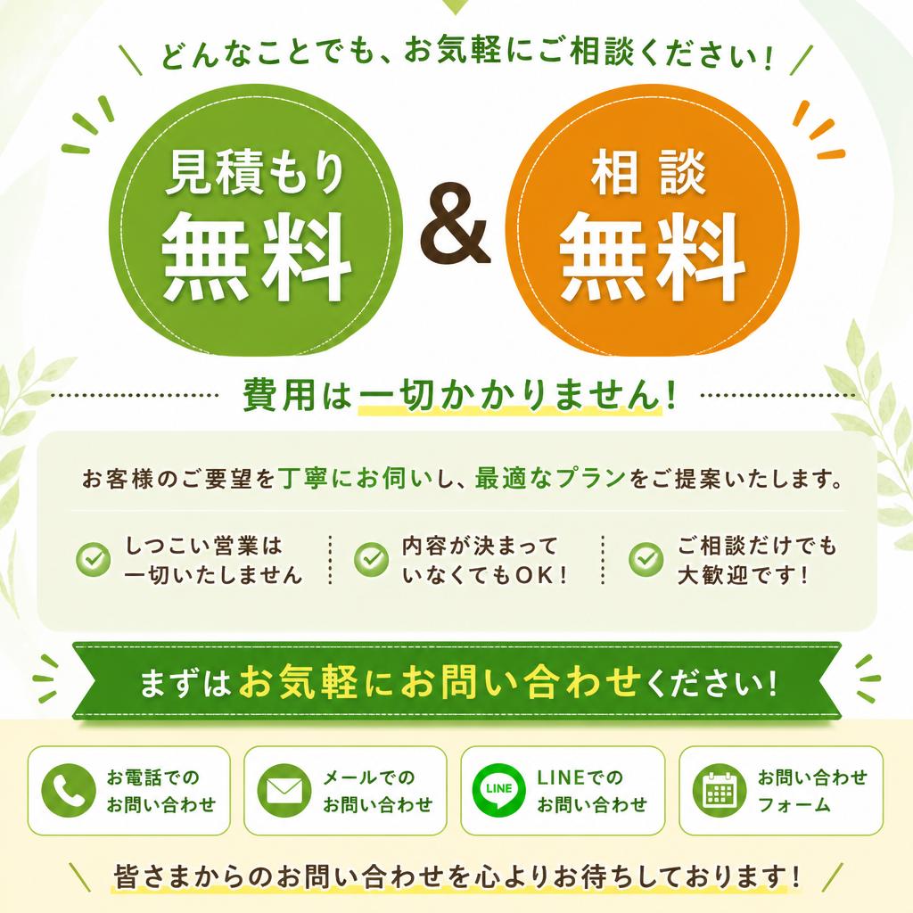 7. お問い合わせへ促す