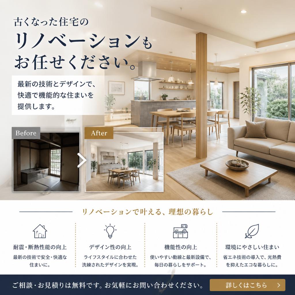2. お客様の理想を叶えるリノベーション