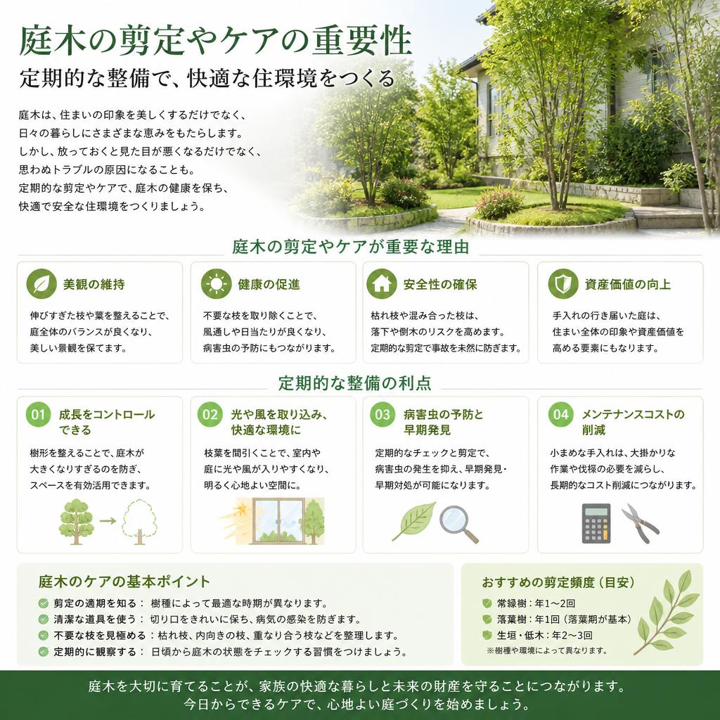 2. 庭木の整備とそのメリット