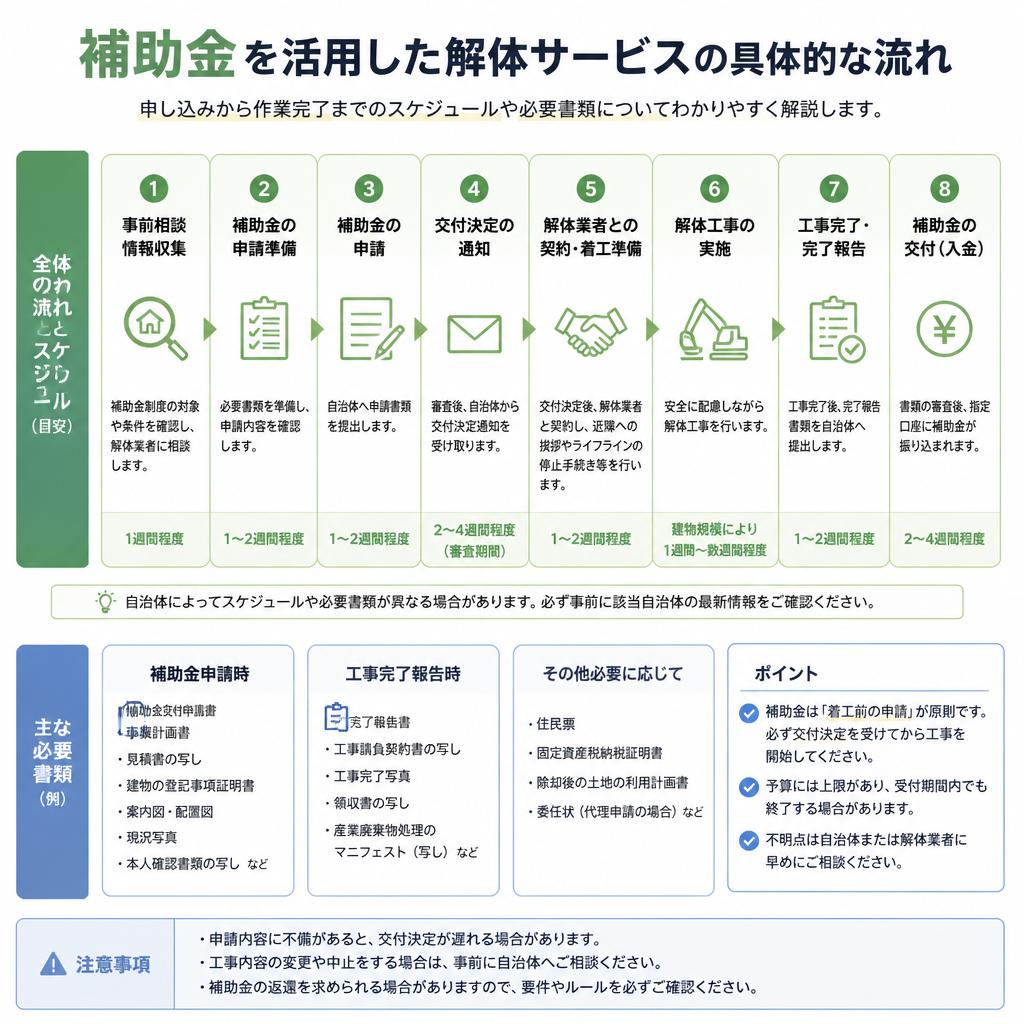 4. 補助金を活用した具体的な流れ