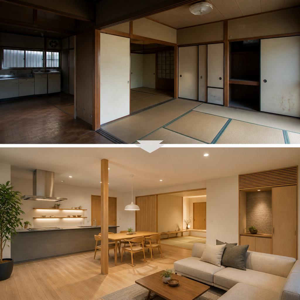 住宅リフォームの魅力