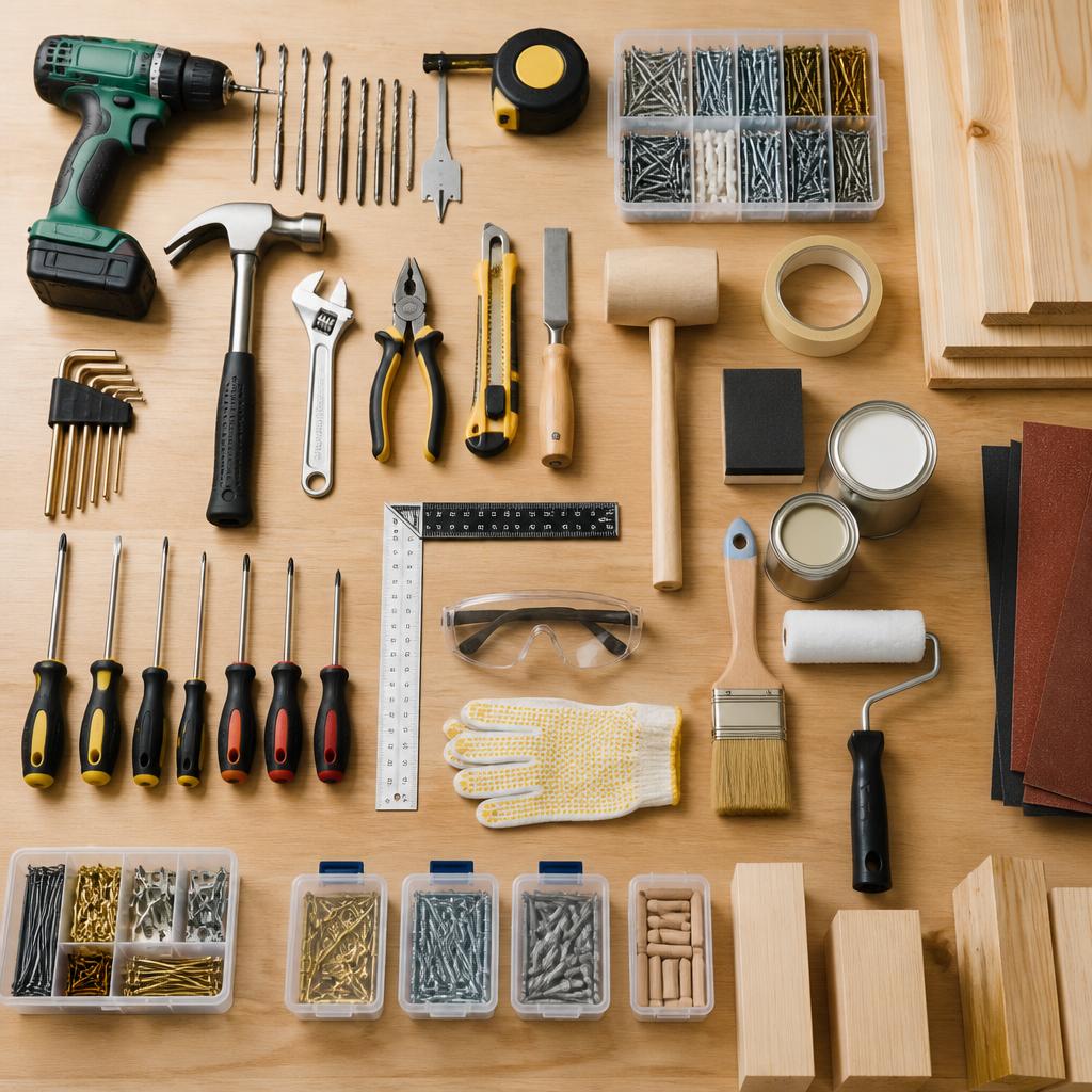 DIY初心者でも安心！必要な道具と材料